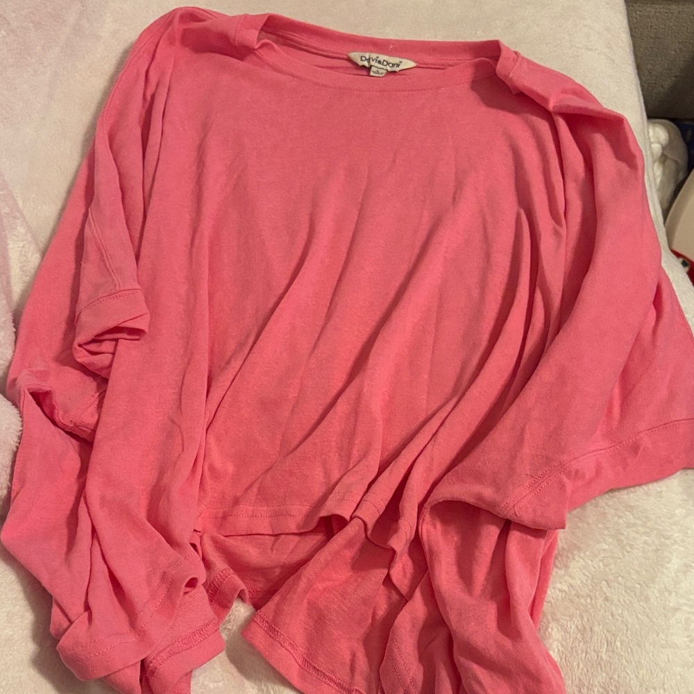 DAVI & DANI Pink Women's Top